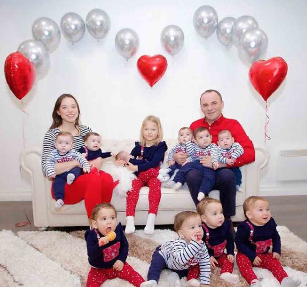 Una coppia ha avuto 20 figli in 15 mesi 2