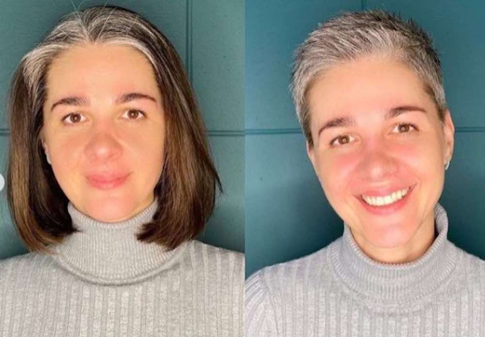 Una parrucchiera incoraggia le sue clienti a cambiare look 3